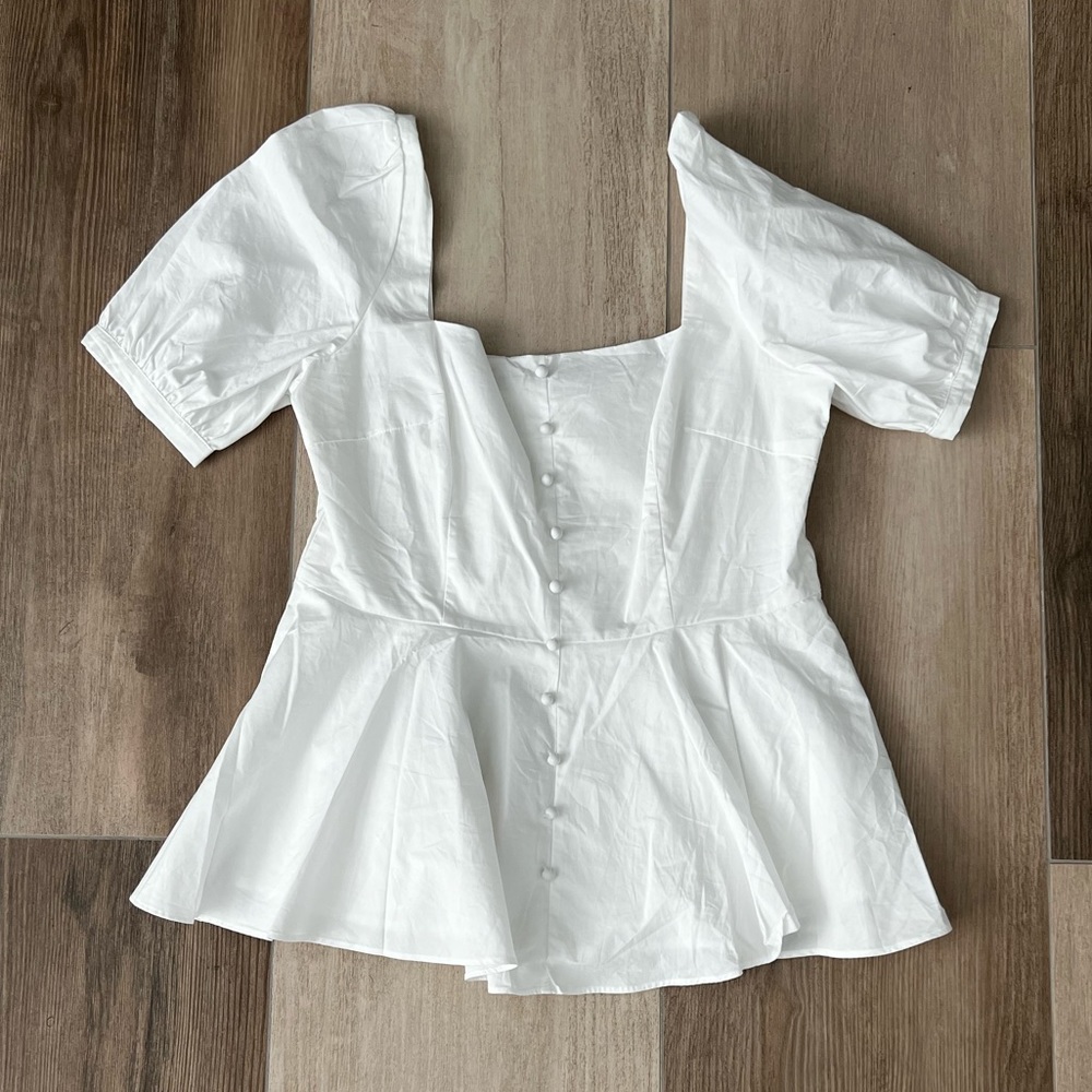 ByEgreis peplum top